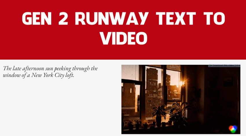 gen 2 runway text to video cac ban trai nghiem chua 1
