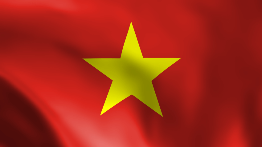 Free Video Lá Cờ Việt Nam Bay Loop 6k