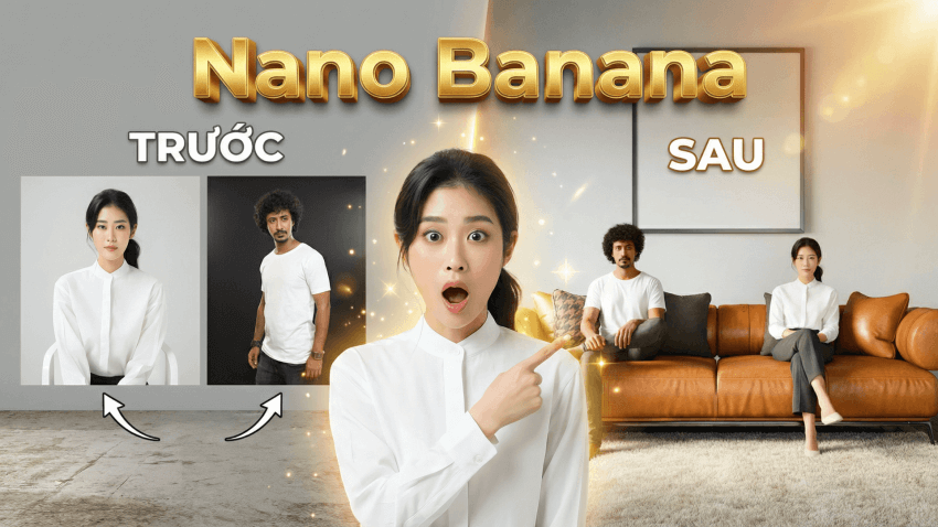 Nano Banana Photoshop quá chất anh em
